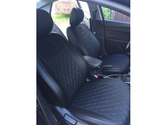 Авточехлы на Hyundai Solaris 2 Авточехлы на Hyundai Solaris 2