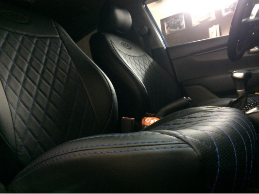 Авточехлы на Kia Rio 4 Авточехлы на Kia Rio 4