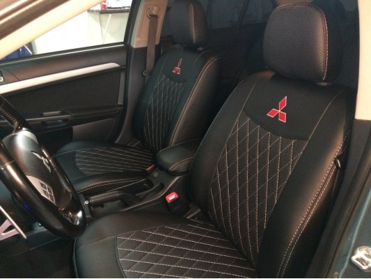 Авточехлы на Mitsubishi Lancer 10 Авточехлы на Mitsubishi Lancer 10