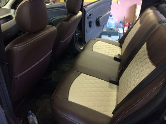 Авточехлы на Renault Logan