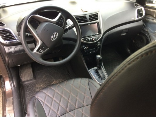 Каркасные авточехлы на Hyundai Solaris Каркасные авточехлы на Hyundai Solaris