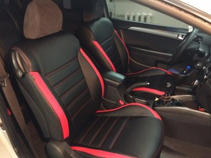 Каркасные авточехлы на KIA Cerato Koup Каркасные авточехлы на KIA Cerato Koup