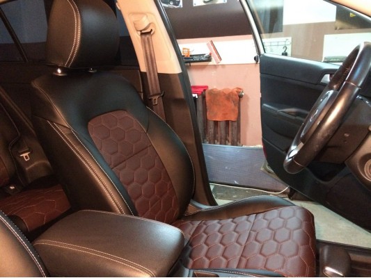 Каркасные авточехлы на KIA Sportage 4 Каркасные авточехлы на KIA Sportage 4