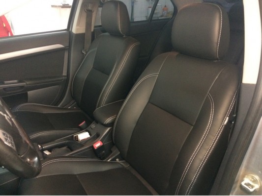 Каркасные авточехлы на Mitsubishi Lancer 10